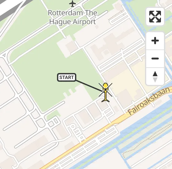 Vlucht Traumahelikopter PH-UMC van Rotterdam The Hague Airport naar Rotterdam The Hague Airport op maandag 1 juli 2024 7:59