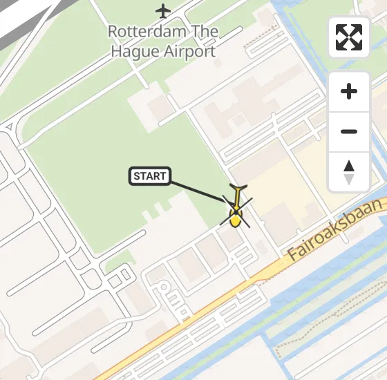 Vlucht Traumahelikopter PH-UMC van Rotterdam The Hague Airport naar Rotterdam The Hague Airport op maandag 1 juli 2024 15:05