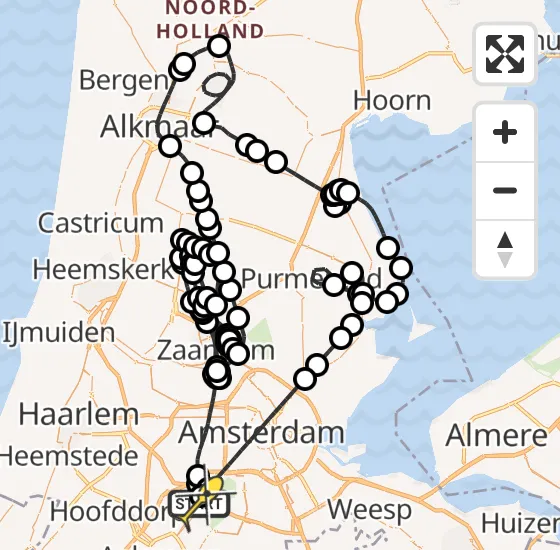 Vlucht Politiehelikopter PH-PXF van Schiphol naar Schiphol op maandag 1 juli 2024 20:35