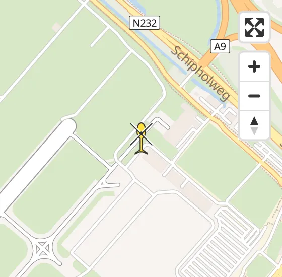 Vlucht Politiehelikopter PH-PXX van Schiphol naar Schiphol op maandag 1 juli 2024 21:32