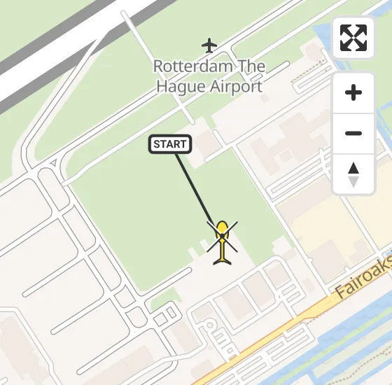 Vlucht Politiehelikopter PH-PXF van Rotterdam The Hague Airport naar Rotterdam The Hague Airport op dinsdag 2 juli 2024 22:01