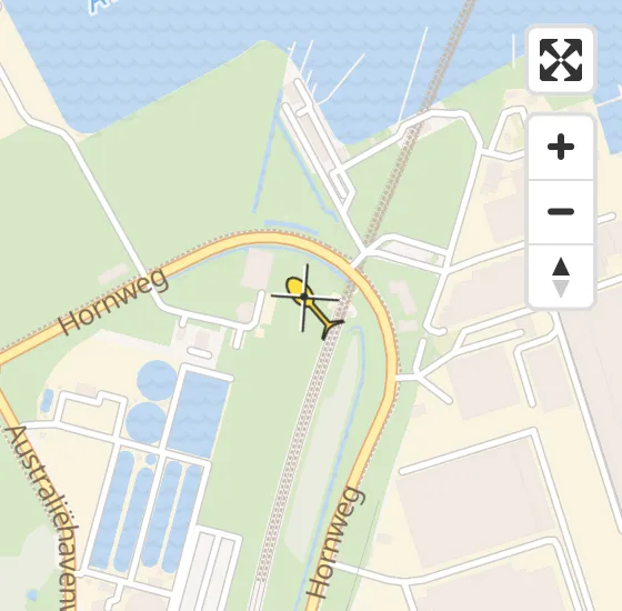 Vlucht Traumahelikopter PH-DOC van Amsterdam Heliport naar Amsterdam Heliport op woensdag 3 juli 2024 13:52