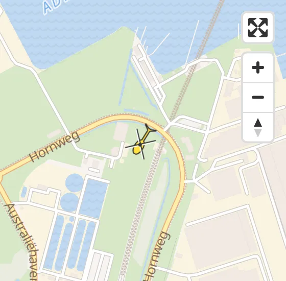 Vlucht Traumahelikopter PH-DOC van Amsterdam Heliport naar Amsterdam Heliport op woensdag 3 juli 2024 14:26