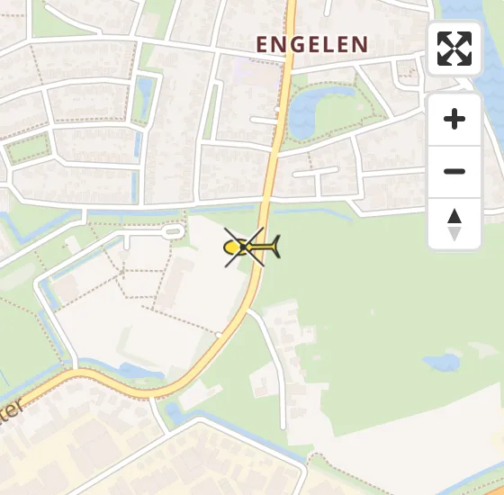 Vlucht Traumahelikopter PH-HVB van 's-Hertogenbosch naar 's-Hertogenbosch op woensdag 3 juli 2024 16:41