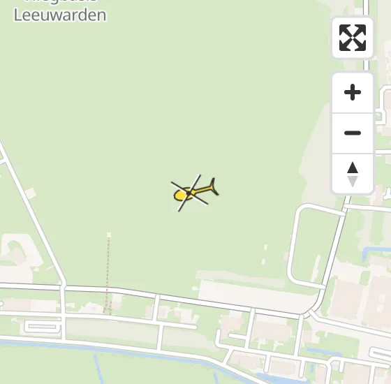 Vlucht Ambulancehelikopter PH-HOW van Vliegbasis Leeuwarden naar Vliegbasis Leeuwarden op woensdag 3 juli 2024 22:13
