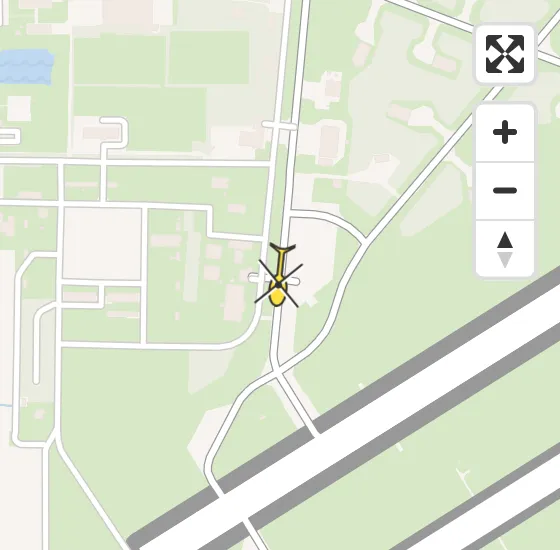 Vlucht Traumahelikopter PH-HVB van Vliegbasis Volkel naar Vliegbasis Volkel op woensdag 3 juli 2024 23:56