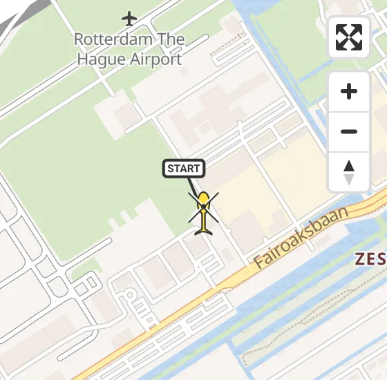 Vlucht Traumahelikopter PH-UMC van Rotterdam The Hague Airport naar Rotterdam The Hague Airport op donderdag 4 juli 2024 15:44