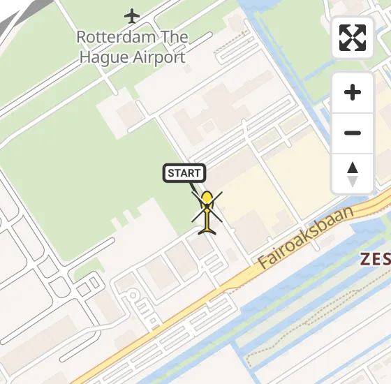 Vlucht Traumahelikopter PH-UMC van Rotterdam The Hague Airport naar Rotterdam The Hague Airport op vrijdag 5 juli 2024 4:47