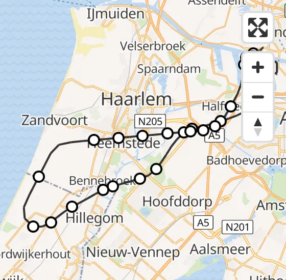 Vlucht Traumahelikopter PH-DOC van Amsterdam Heliport naar Amsterdam Heliport op zaterdag 6 juli 2024 2:16