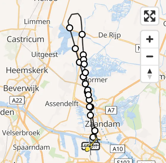 Vlucht Traumahelikopter PH-DOC van Amsterdam Heliport naar Amsterdam Heliport op zaterdag 6 juli 2024 13:39