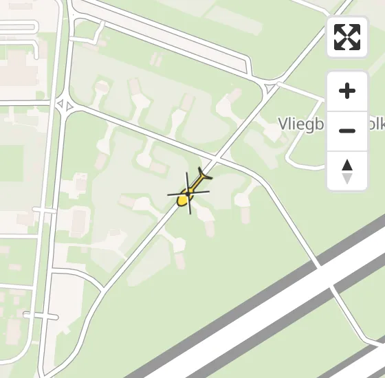 Vlucht Traumahelikopter PH-HVB van Vliegbasis Volkel naar Vliegbasis Volkel op maandag 8 juli 2024 18:53