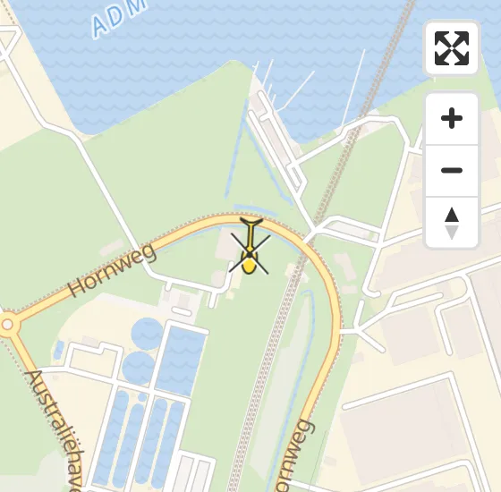 Vlucht Traumahelikopter PH-DOC van Amsterdam Heliport naar Amsterdam Heliport op dinsdag 16 juli 2024 12:05