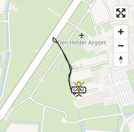 Vlucht Kustwachthelikopter PH-SAR van Vliegveld De Kooy naar Vliegveld De Kooy op woensdag 17 juli 2024 0:59