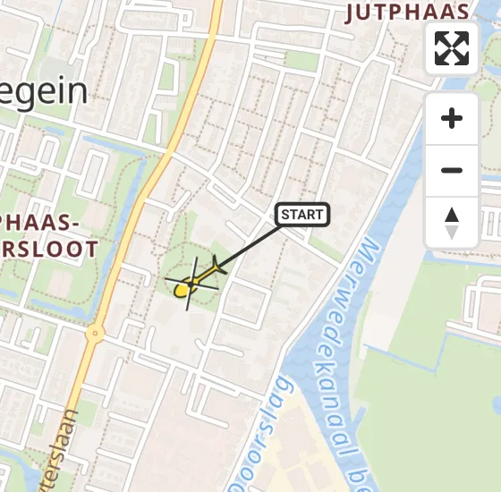 Vlucht Traumahelikopter PH-DOC van Nieuwegein naar Nieuwegein op woensdag 17 juli 2024 4:17