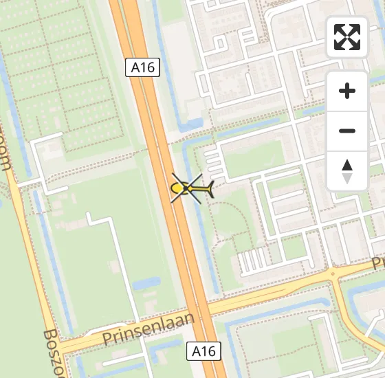 Vlucht Traumahelikopter PH-UMC van Rotterdam naar Rotterdam op woensdag 17 juli 2024 13:18