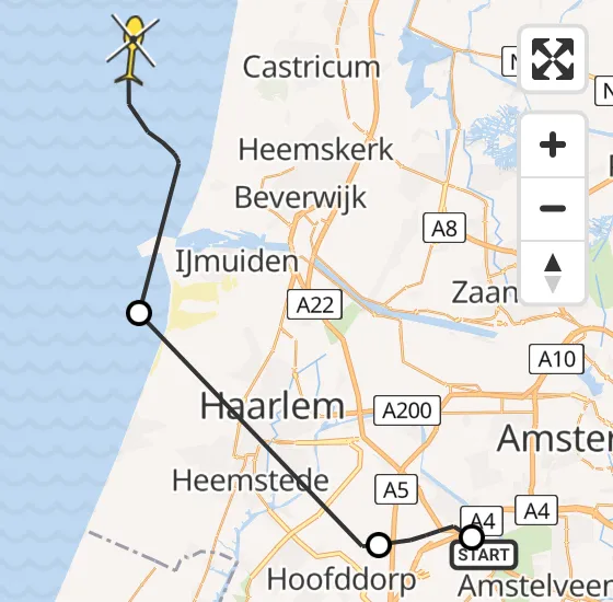 Vlucht Politiehelikopter PH-PXY van Schiphol naar  op donderdag 18 juli 2024 19:21