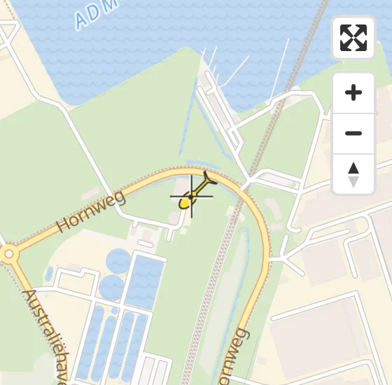 Vlucht Traumahelikopter PH-DOC van Amsterdam Heliport naar Amsterdam Heliport op vrijdag 19 juli 2024 23:02