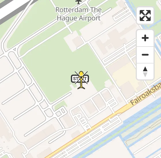 Vlucht Politiehelikopter PH-PXF van Rotterdam The Hague Airport naar Rotterdam The Hague Airport op zaterdag 20 juli 2024 20:38