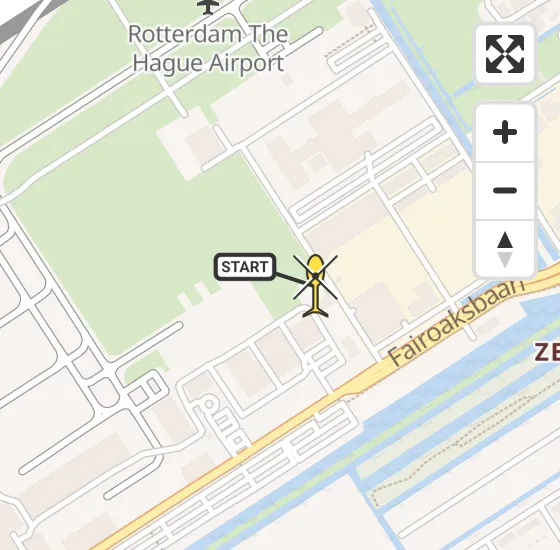 Vlucht Traumahelikopter PH-UMC van Rotterdam The Hague Airport naar Rotterdam The Hague Airport op zondag 21 juli 2024 17:13