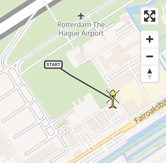 Vlucht Traumahelikopter PH-UMC van Rotterdam The Hague Airport naar Rotterdam The Hague Airport op zondag 21 juli 2024 23:16