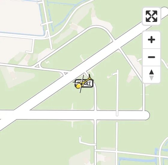 Vlucht Ambulancehelikopter PH-HOW van Vliegbasis Leeuwarden naar Vliegbasis Leeuwarden op maandag 22 juli 2024 15:22