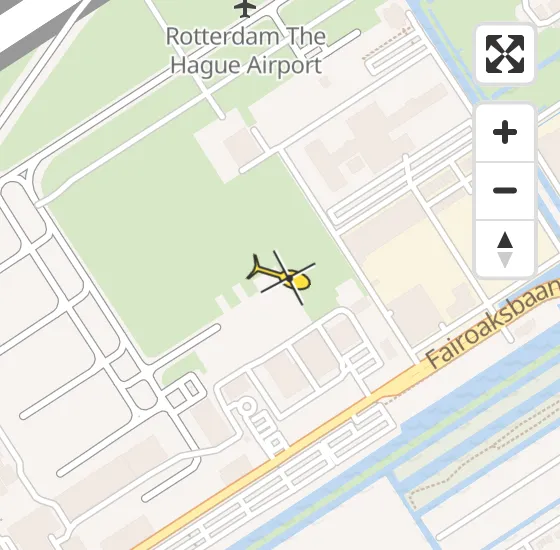 Vlucht Politiehelikopter PH-PXF van Rotterdam The Hague Airport naar Rotterdam The Hague Airport op dinsdag 23 juli 2024 17:19