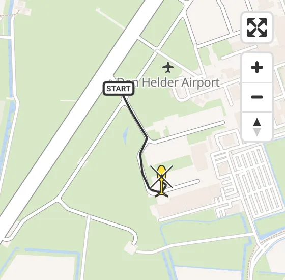 Vlucht Kustwachthelikopter PH-SAR van Vliegveld De Kooy naar Vliegveld De Kooy op dinsdag 23 juli 2024 17:39