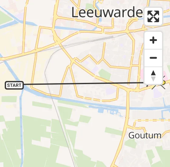 Vlucht Ambulancehelikopter PH-HOW van Leeuwarden naar Leeuwarden op dinsdag 23 juli 2024 18:41