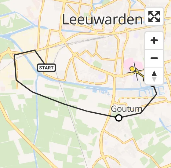 Vlucht Traumahelikopter PH-MAA van Leeuwarden naar Leeuwarden op woensdag 24 juli 2024 11:46
