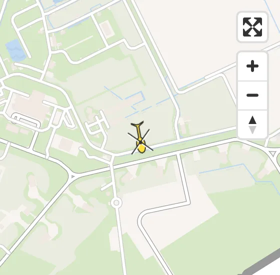 Vlucht Traumahelikopter PH-LLN van Vliegbasis Volkel naar Vliegbasis Volkel op woensdag 24 juli 2024 12:25