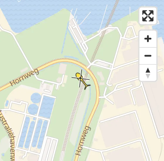 Vlucht Traumahelikopter PH-DOC van Amsterdam Heliport naar Amsterdam Heliport op woensdag 24 juli 2024 16:08