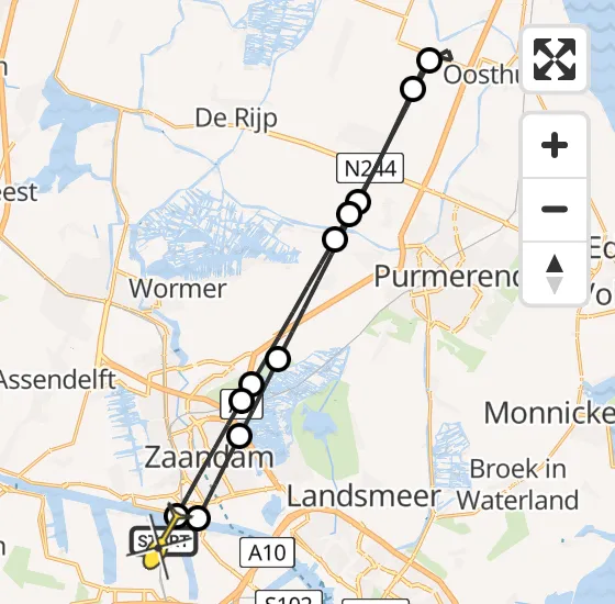 Vlucht Traumahelikopter PH-DOC van Amsterdam Heliport naar Amsterdam Heliport op zaterdag 27 juli 2024 13:12