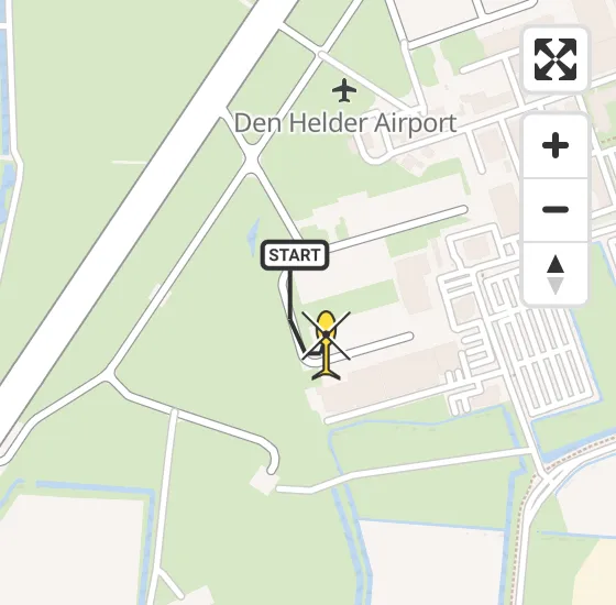 Vlucht Kustwachthelikopter PH-SAR van Vliegveld De Kooy naar Vliegveld De Kooy op maandag 29 juli 2024 18:13