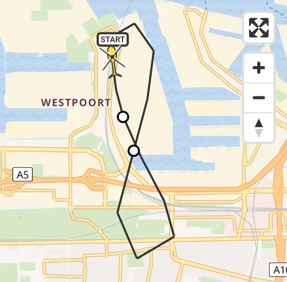 Vlucht Traumahelikopter PH-DOC van Amsterdam Heliport naar Amsterdam Heliport op dinsdag 30 juli 2024 20:51