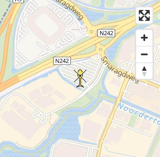 Vlucht Traumahelikopter PH-DOC van Alkmaar naar Alkmaar op woensdag 31 juli 2024 2:11