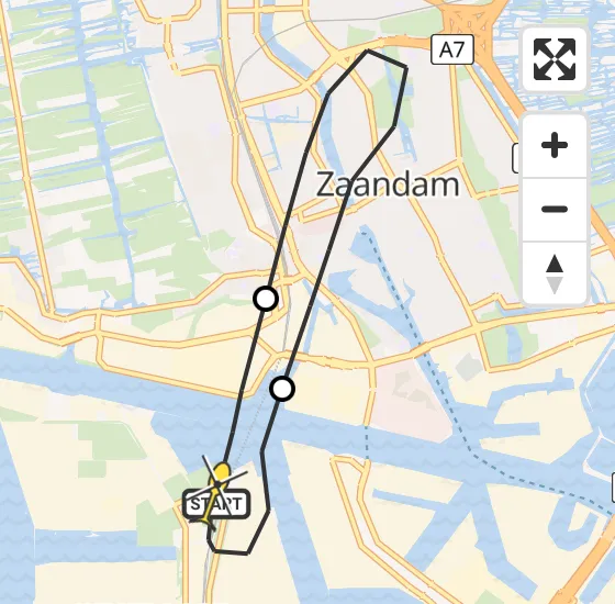 Vlucht Traumahelikopter PH-DOC van Amsterdam Heliport naar Amsterdam Heliport op donderdag 1 augustus 2024 18:03