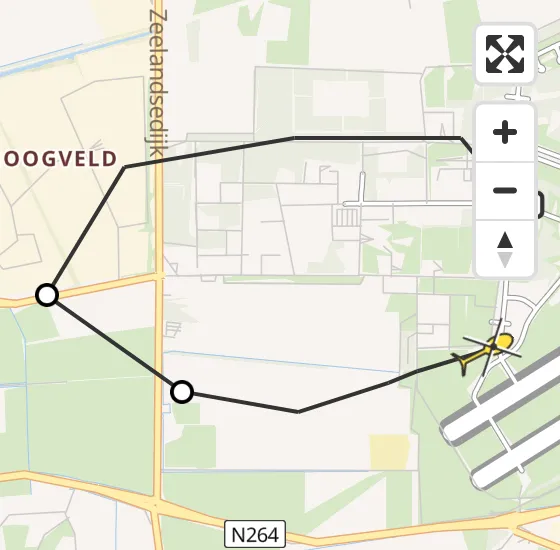 Vlucht Traumahelikopter PH-LLN van Vliegbasis Volkel naar Vliegbasis Volkel op vrijdag 2 augustus 2024 15:29