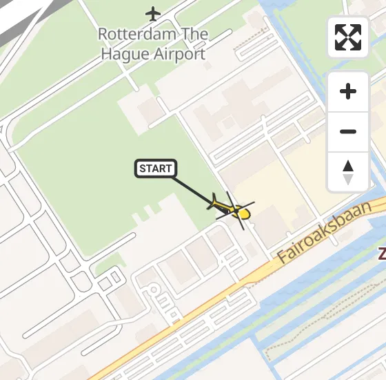 Vlucht Traumahelikopter PH-UMC van Rotterdam The Hague Airport naar Rotterdam The Hague Airport op vrijdag 2 augustus 2024 19:10
