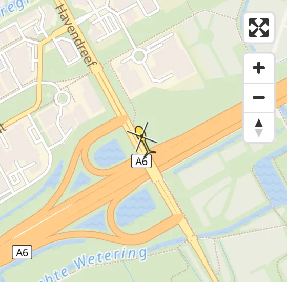 Vlucht Traumahelikopter PH-DOC van Almere naar Almere op vrijdag 2 augustus 2024 21:16