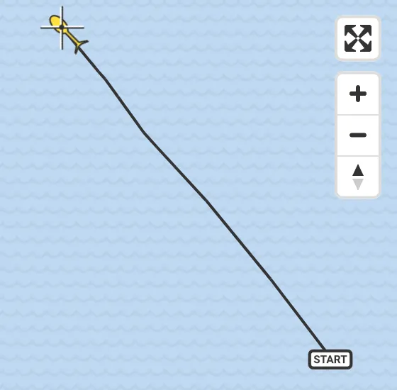 Vlucht Kustwachthelikopter PH-SAR van  naar  op vrijdag 9 augustus 2024 16:15