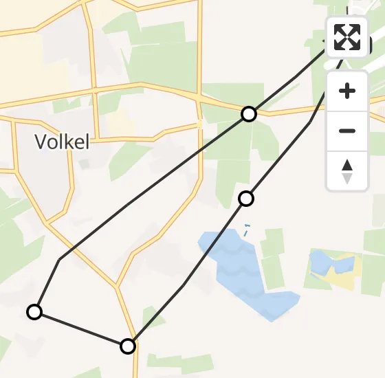 Vlucht Traumahelikopter PH-LLN van Vliegbasis Volkel naar Vliegbasis Volkel op maandag 12 augustus 2024 10:14