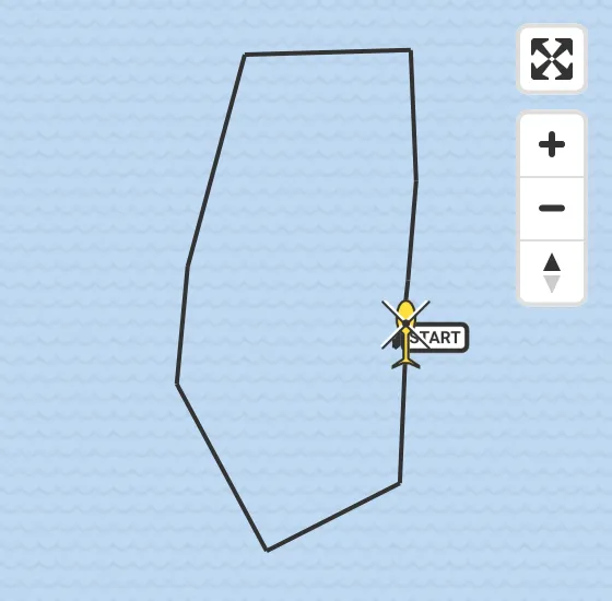 Vlucht Kustwachthelikopter PH-SAR van Den Helder naar Den Helder op dinsdag 13 augustus 2024 11:13