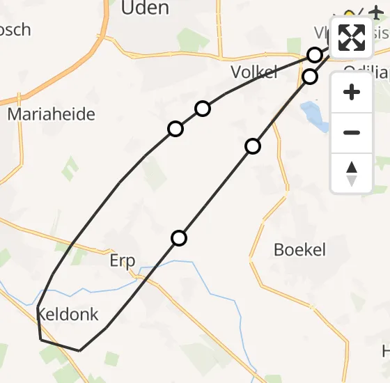 Vlucht Traumahelikopter PH-MAA van Vliegbasis Volkel naar Vliegbasis Volkel op vrijdag 6 september 2024 9:32