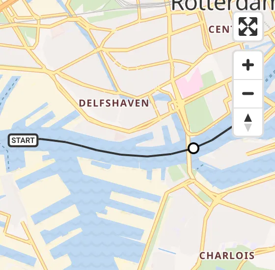 Vlucht Kustwachthelikopter PH-SAR van Rotterdam naar Rotterdam op vrijdag 6 september 2024 10:30