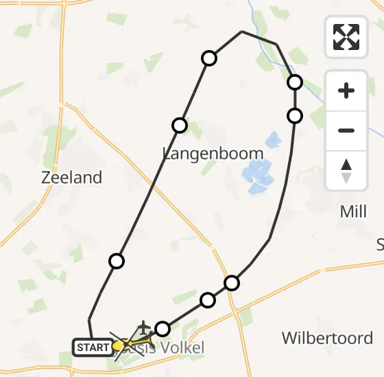 Vlucht Traumahelikopter PH-MAA van Vliegbasis Volkel naar Vliegbasis Volkel op woensdag 11 september 2024 9:25