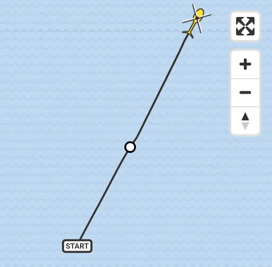 Vlucht Kustwachthelikopter PH-SAR van  naar  op donderdag 12 september 2024 20:14