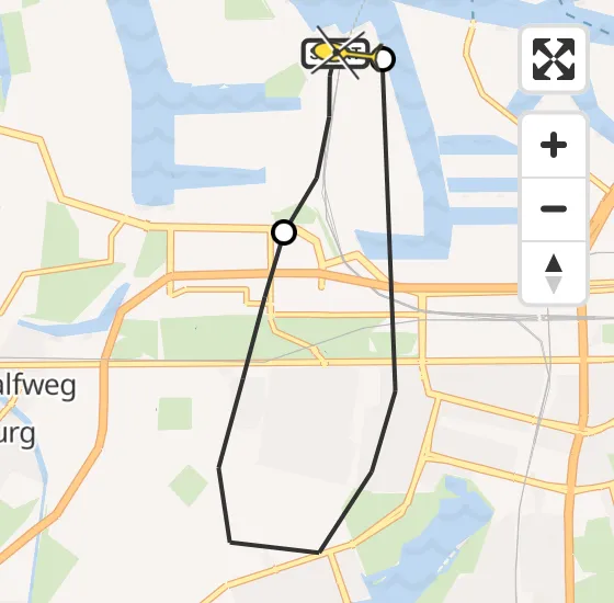 Vlucht Traumahelikopter PH-LLN van Amsterdam Heliport naar Amsterdam Heliport op zaterdag 14 september 2024 17:46