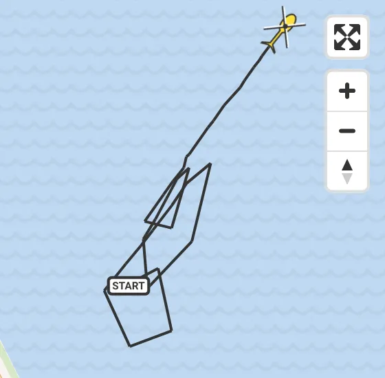 Vlucht Kustwachthelikopter PH-SAR van Wieringerwerf naar Wieringerwerf op dinsdag 17 september 2024 19:56