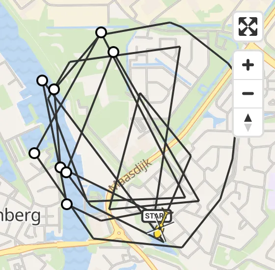 Vlucht Politiehelikopter PH-PXA van Raamsdonksveer naar Raamsdonksveer op dinsdag 24 september 2024 9:02