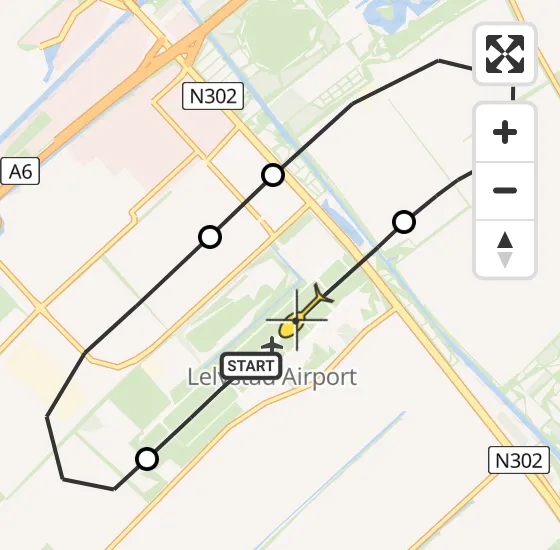 Vlucht Traumahelikopter PH-MAA van Lelystad Airport naar Lelystad Airport op dinsdag 24 september 2024 20:08